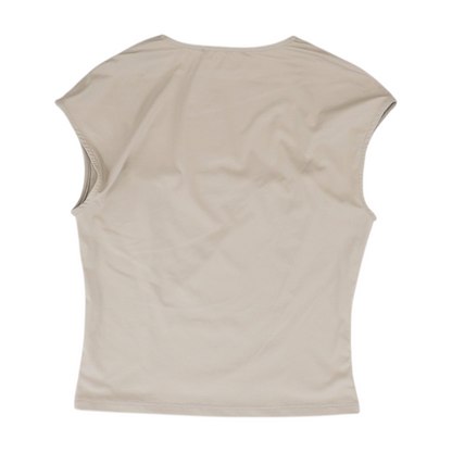 Tan Blouse