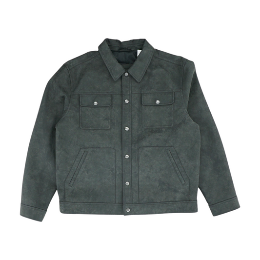 Gray Solid Jacket