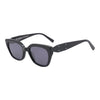 Black MM109 Square Sunglasses