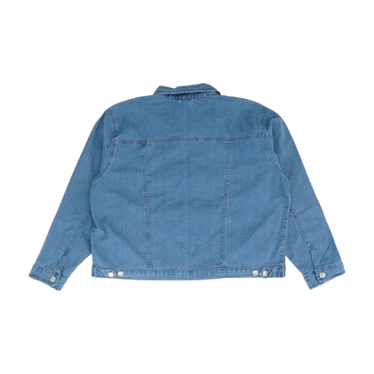 Blue Plus Solid Jacket