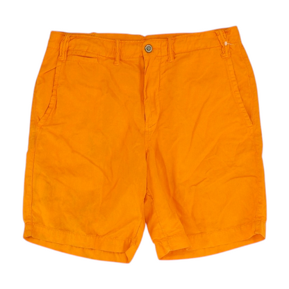 Orange Chino Shorts