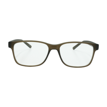 Brown Reaper Square Prescription Eyewear