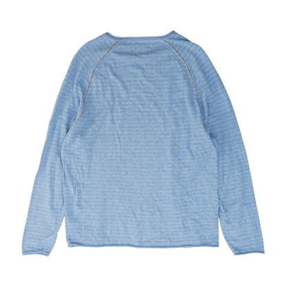 Blue Striped Blouse