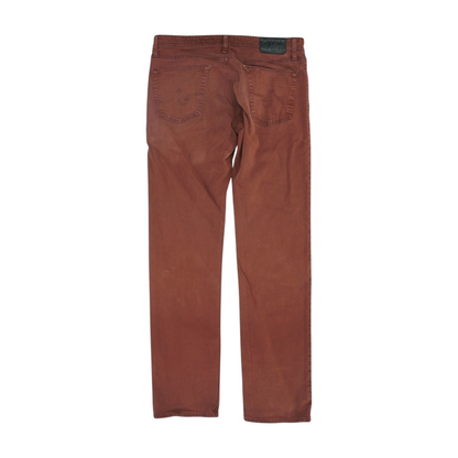 Red Regular Jeans