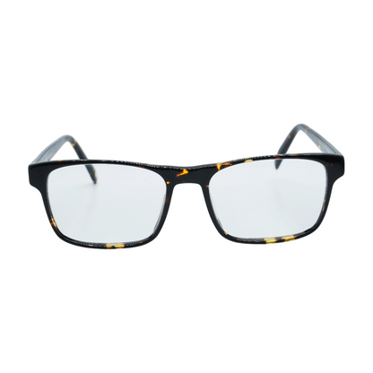 Tortoise Perkins W Square Prescription Eyewear