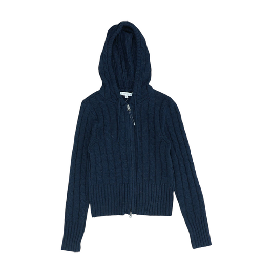 Navy Cardigan Sweater