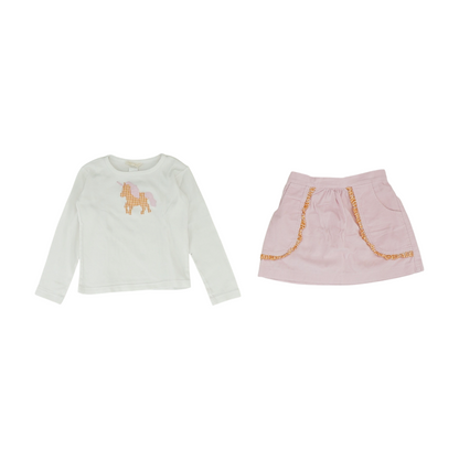 White Long Sleeve Set