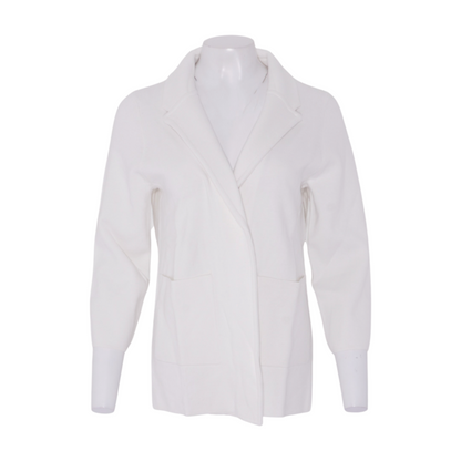 White Cardigan Sweater