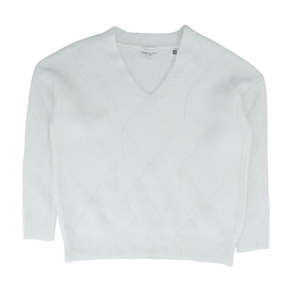 White Pullover Sweater