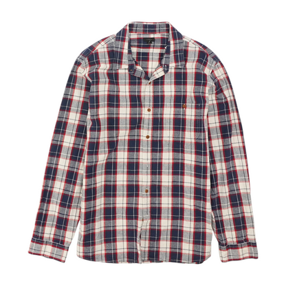 Multi Plaid Long Sleeve Button Down
