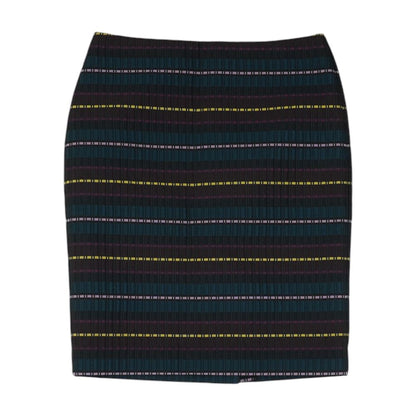 Multi Colored Petite Mini Skirt