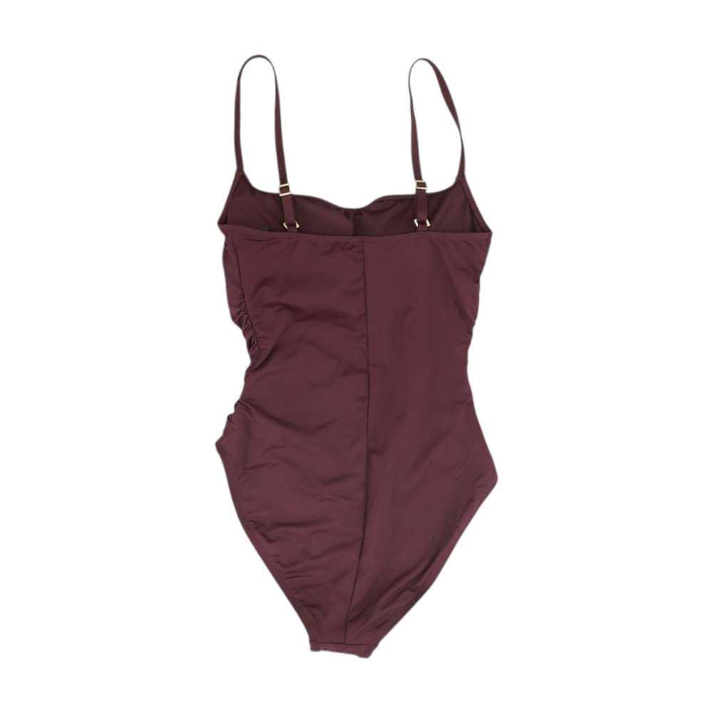 Burgundy One-Piece