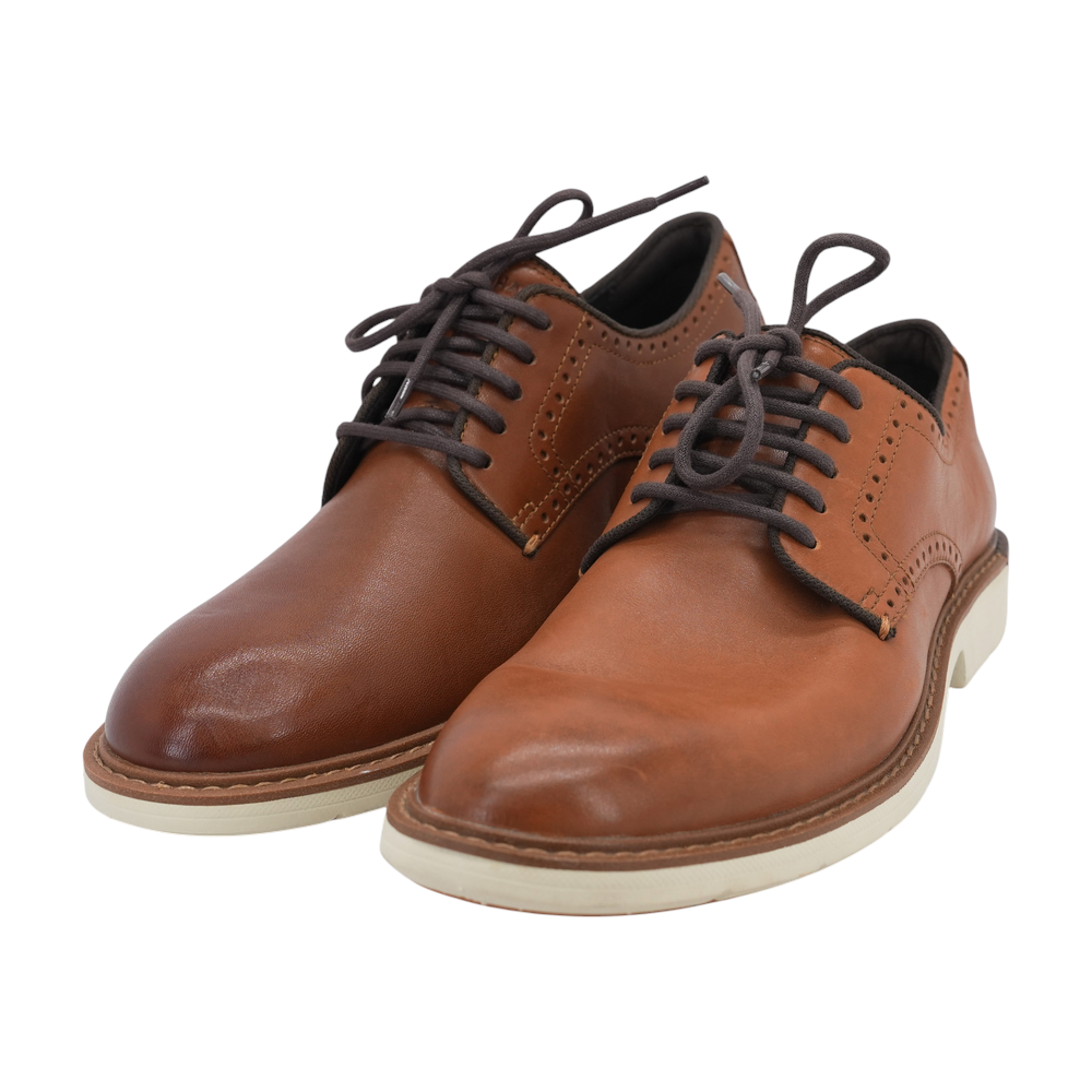 Brown Lace-Up Dress Shoes