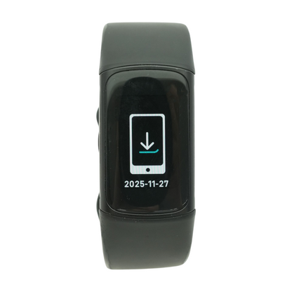 Fitbit 20mm Charge 6 Black Activity Tracker Black Band S/M – Image 1