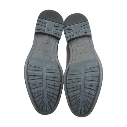 Gray Leather Loafer Dress Shoes