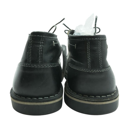 Black Leather Chukka Boots