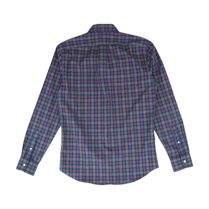 Multi Plaid Long Sleeve Button Down