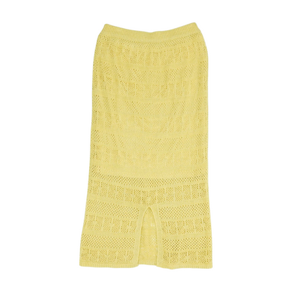 Yellow Maxi Skirt