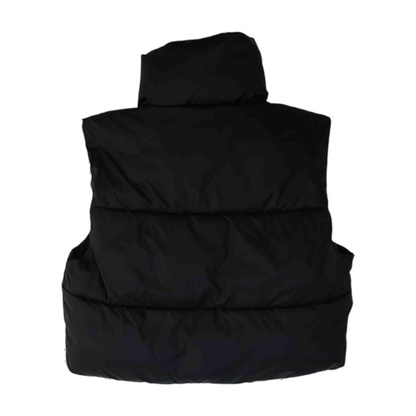 Black Solid Vest
