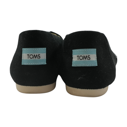 Black Slip-On Flats