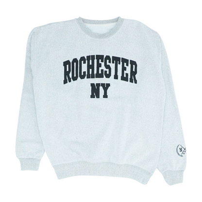 Gray Solid Sweatshirt Pullover