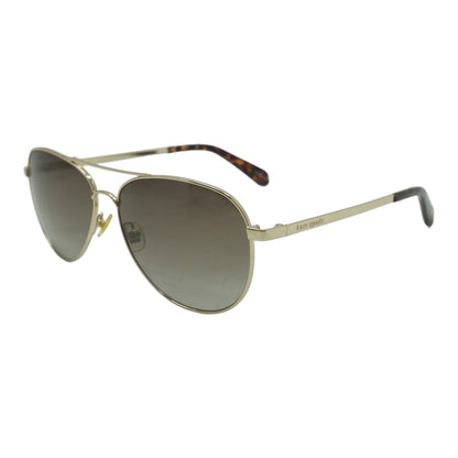 Gold Varese Aviator Sunglasses