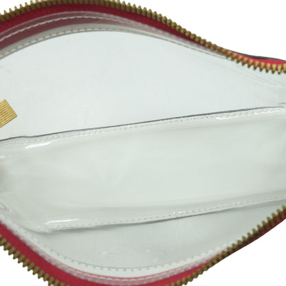 Red Transparent Stadium Bag