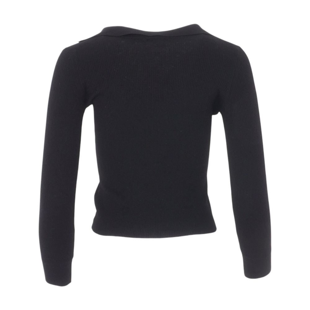 Black Cardigan Sweater