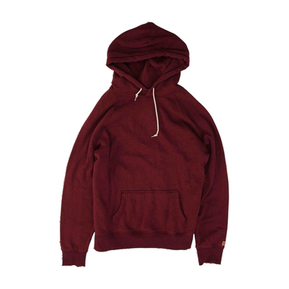 Red Solid Hoodie Pullover