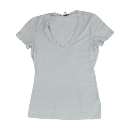 Blue V Neck T-Shirt
