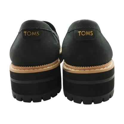 Black Slip-On Flats