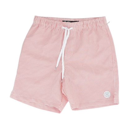 Red Striped Swim Bottom