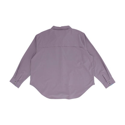 Mauve Plus Button Down