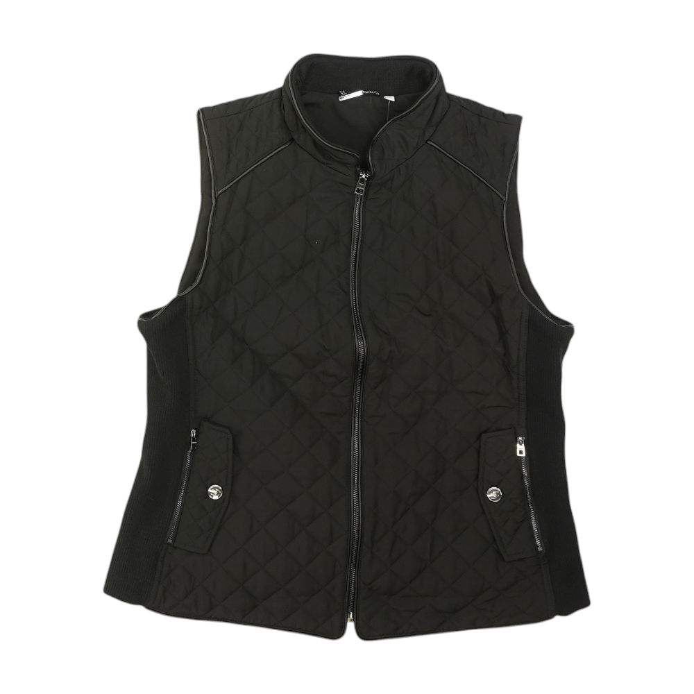 Black Solid Vest