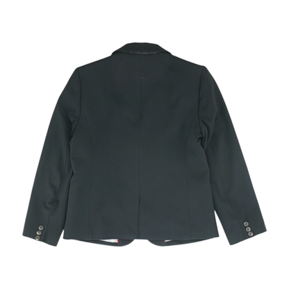 Black Solid Blazer