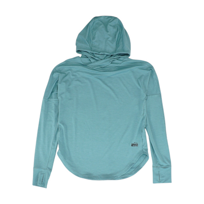 Blue Solid Active T-Shirt