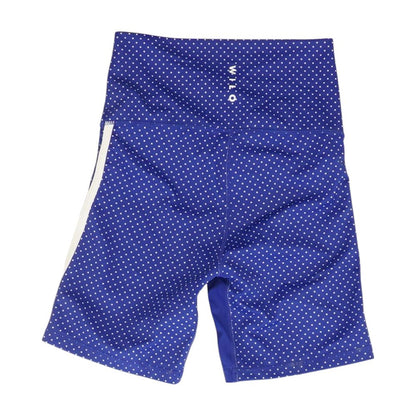 Blue Polka Dot Active Shorts
