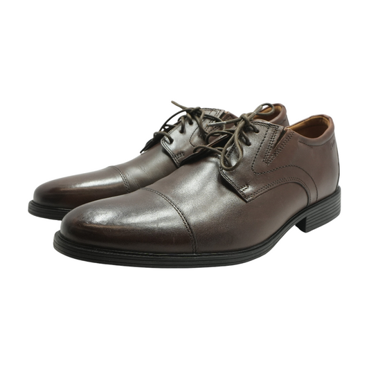 Brown Lace-Up Dress Shoes