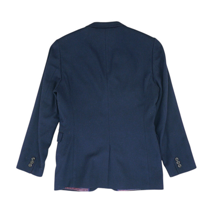 Navy Print Sport Coat