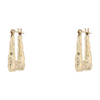 14K Yellow Gold Hoop Earrings