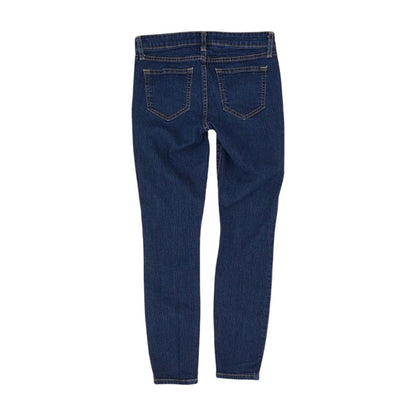 Blue Solid Jeans