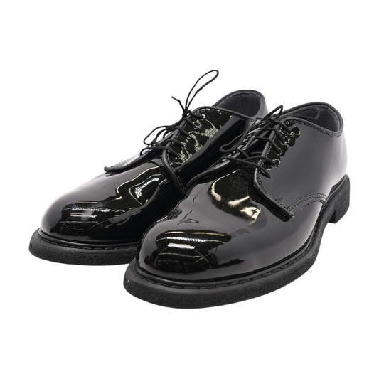 Black Lace-Up Dress Shoes