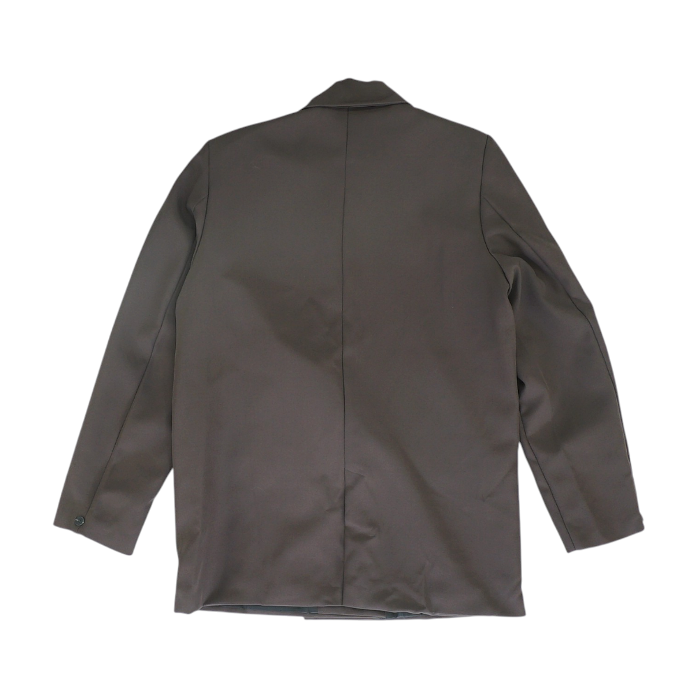 Brown Solid Blazer