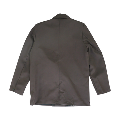 Brown Solid Blazer