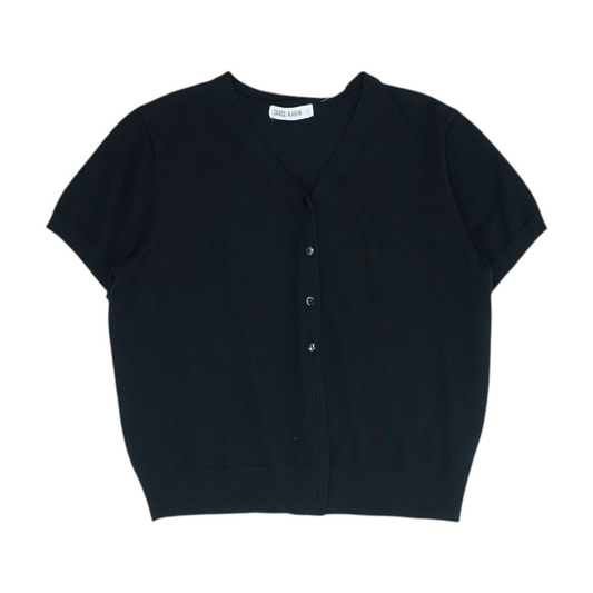 Black Cardigan Sweater