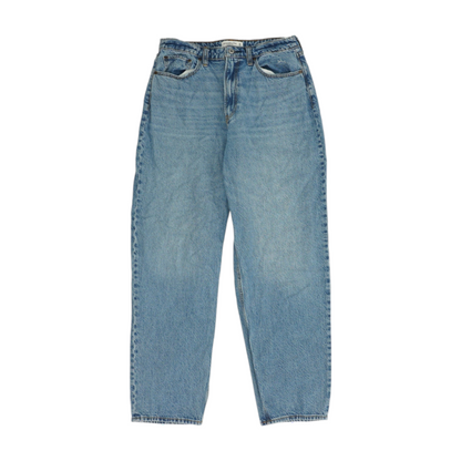 Blue Tapered Jeans