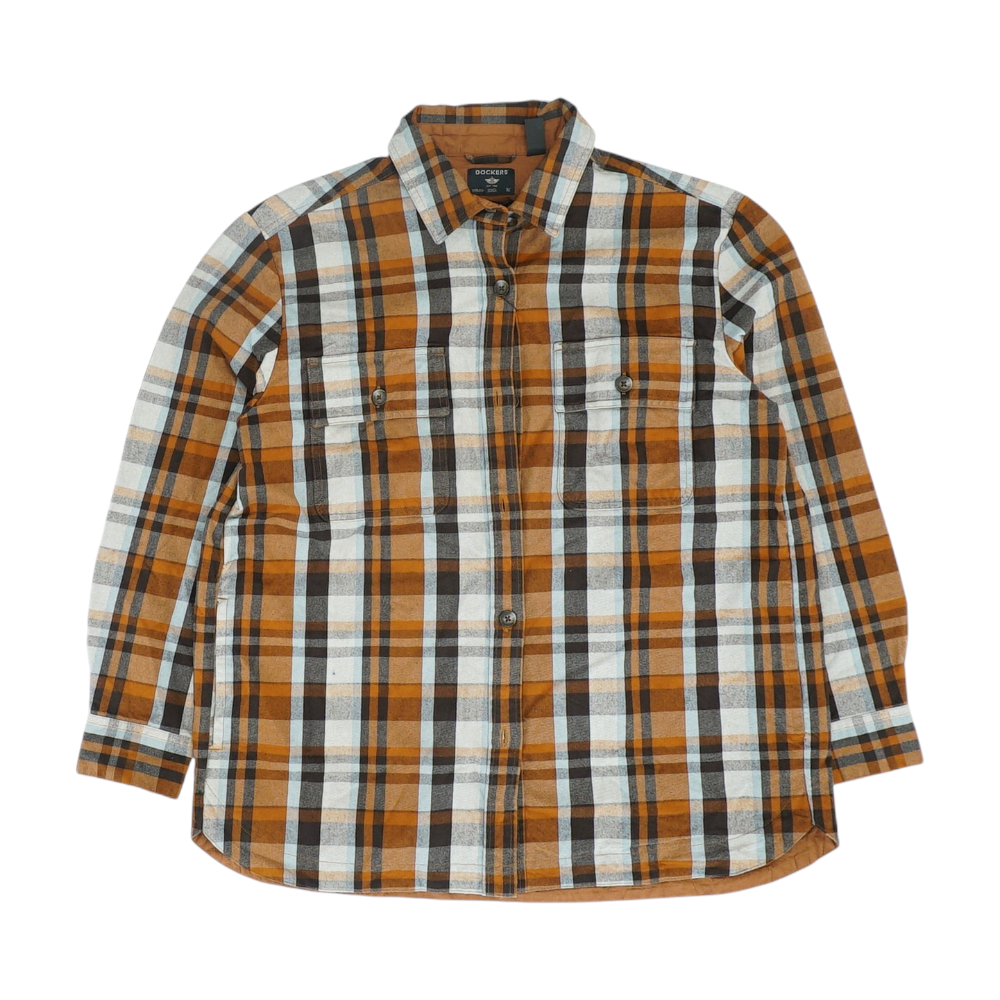 Brown Plaid Jacket