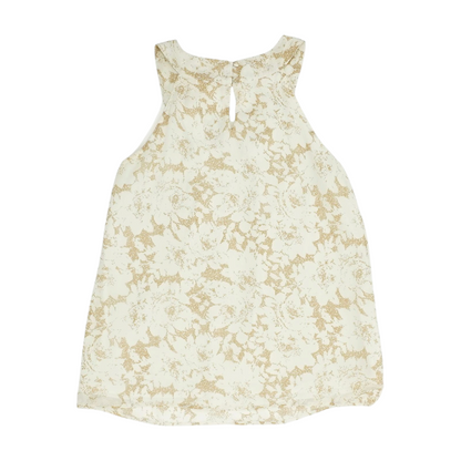 Beige Abstract Blouse
