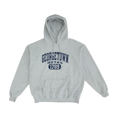 Gray Graphic Hoodie Pullover