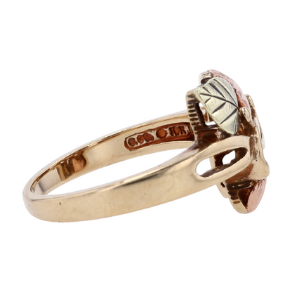 10K Two-Tone Gold Fashion Ring
